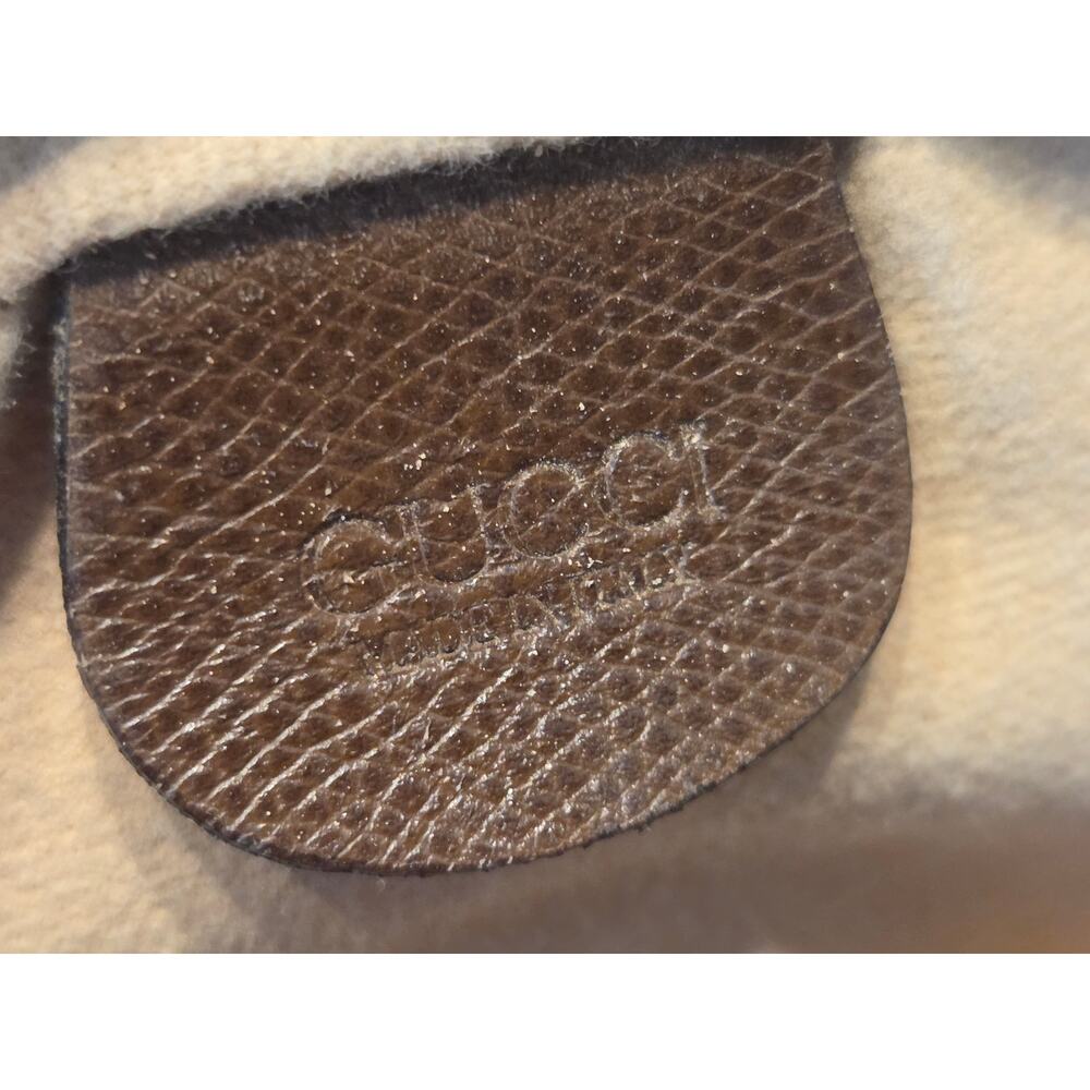Gucci GG Supreme Small Crossbody Web Stripe Vintage Ophidia Bag Brown leather - Picture 7 of 14